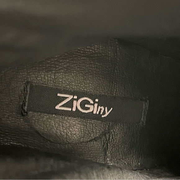 Zigi NY Suspend 6" Stiletto Heel Black Leather Platform Booties - Picture 12 of 15